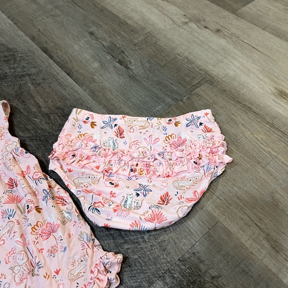 Magnetic me dress and matching bloomers size 9-12M - Picture 3 of 8